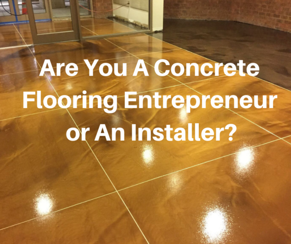 concrete flooring business